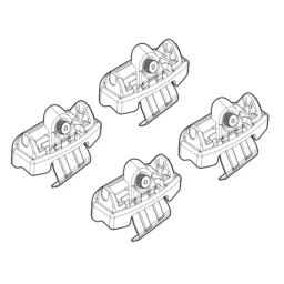 Kit montaj bare plafon Ford Ka+ C210 pentru Alumia Quadra si Silenzio
