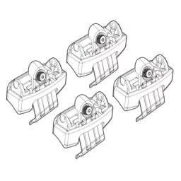 Kit montaj bare transversale Ford Puma C244 pentru plafon standard