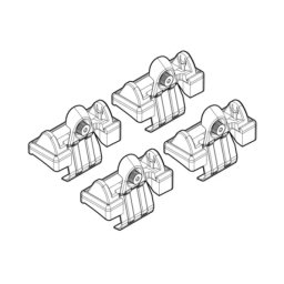 Kit montaj bare plafon C040 pentru Toyota Avensis 2003-2009