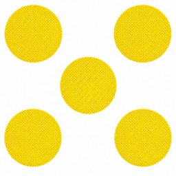 Disc abraziv perforat 225 mm P150 pentru girafa, velcro, set 5 buc