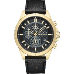 Police Police PEWGC0054001 Mens Watch Burbank Chronograph 45mm 5ATM PEWGC0054001