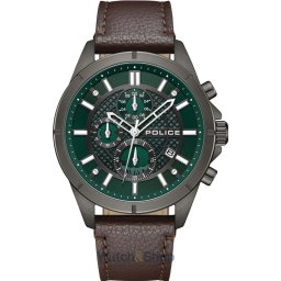 Police Police PEWGC0054002 Mens Watch Burbank Chronograph 45mm 5ATM PEWGC0054002