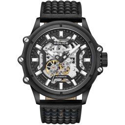 Police Police PEWGE1601801 Mens Watch Luang Automatic 46mm 5ATM PEWGE1601801