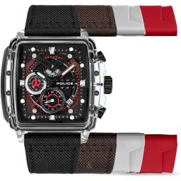 Police Police PEWGC00770X0 Mens Watch Clout Set Chrono 43mm 3ATM PEWGC00770X0
