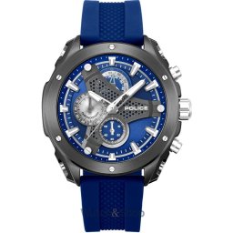 Police Police PEWGO0093002 Mens watch Wyvern Chronograph 45mm 5ATM PEWGO0093002