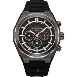 Police Police PEWGO0093701 Mens watch Steward Chronograph 46mm 5ATM PEWGO0093701