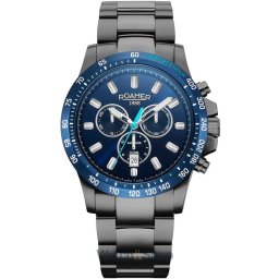 Roamer Roamer 861837 44 45 20 Mens Watch Rimini Chronograph 45mm 10ATM 861837 44 45 20