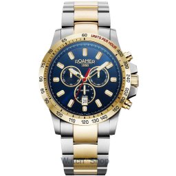 Roamer Roamer 861837 47 45 20 Mens Watch Rimini Chronograph 45mm 10ATM 861837 47 45 20