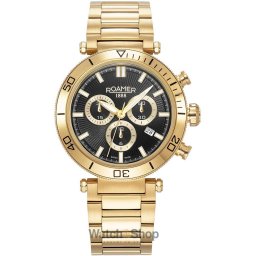 Roamer Roamer 994837 48 85 20 Mens Watch Toscana Chronograph 43mm 5ATM 994837 48 85 20