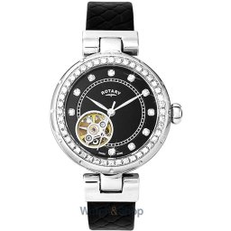 Rotary Rotary LS003/A/13 Skeleton Ladies Watch Automatic 34mm 5ATM LS003/A/13