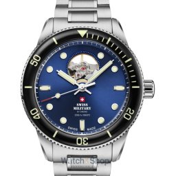 Swiss Military Swiss Military SMA34106.12 Mens Watch Automatic Open-Heart Diver 42mm 20ATM SMA34106.12