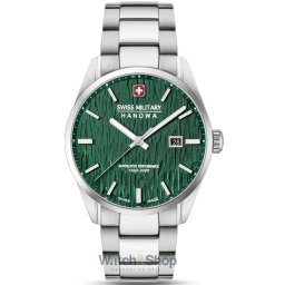 Swiss Military Hanowa Swiss Military Hanowa SMWGH0006101 Mens Watch Silver Fir 42mm 10ATM SMWGH0006101