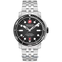 Swiss Military Hanowa Swiss Military Hanowa SMWGL0002001-SET Mens Watch Maitre Plongeur Automatic 44mm 100ATM SMWGL0002001-SET