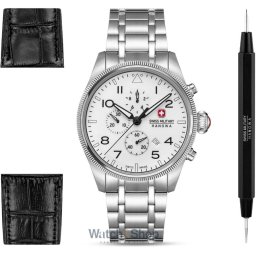 Swiss Military Hanowa Swiss Military Hanowa SMWGI0005701-SET Mens Watch Thunderbolt Northern Night Chronograph Set 43mm 10 ATM SMWGI0005701-SET