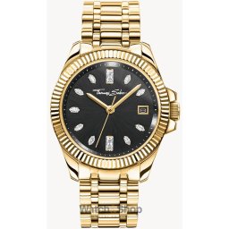 Thomas Sabo Thomas Sabo WA0431-291-207 Ladies Watch black-gold 33mm 5ATM WA0431-291-207