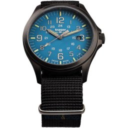 Traser Traser H3 108647 P67 Officer GunMetal Skyblue Men's 42mm 10ATM 108647