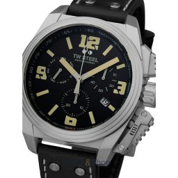 TW Steel TW-Steel TW1111 Canteen Chronograph Mens Watch 46mm 10ATM TW1111