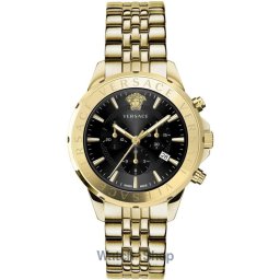 Versace Versace VEV602123 Signature Chronograph Mens Watch 44mm 5ATM VEV602123