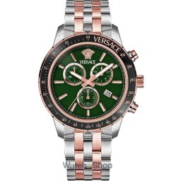 Versace Versace VEZCA0424 Mens Watch Sport Chronograph 44mm 5ATM VEZCA0424