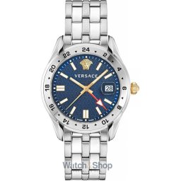 Versace Versace VE7C00523 Mens Watch Greca Time GMT 41mm 5ATM VE7C00523