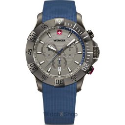 Wenger Wenger 01.0643.126 Mens Watch Seaforce Chronograph 43mm 20ATM 01.0643.126