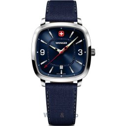 Wenger Wenger 01.1921.109 Mens Watch Vintage Sport 37mm 5ATM 01.1921.109