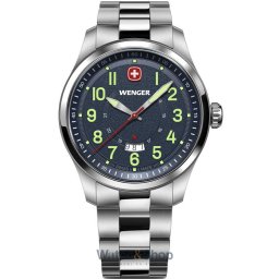 Wenger Wenger 01.0541.123 Mens Watch Terragraph 43mm 10ATM 01.0541.123