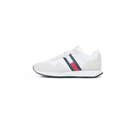 Tommy Jeans Sneaker low 'ESSENTIAL' albastru / roșu / alb