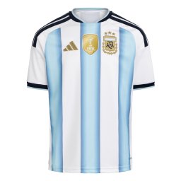 ADIDAS PERFORMANCE Tricou funcțional 'Argentina 26 Home' albastru marin / albastru deschis / auriu / alb