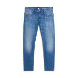 Tommy Jeans Jeans 'Austin Slim Tapered Leg' albastru denim