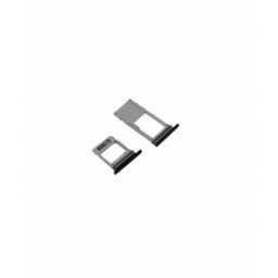 Suport sim si card Samsung Galaxy A8 A530 (2018) Negru Service Pack