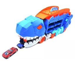 Catapultă de mașini în formă de dinozaur