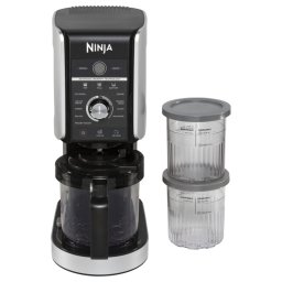 Masina de inghetata Ninja Creami Deluxe NC502EU, 800W, 10 programe, 2 recipiente 709 ml, CREAMify, Negru