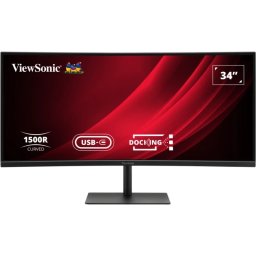 Monitor LED Curbat VIEWSONIC VG3419C-2, 34 inch, UWQHD, 120 Hz, 3.5 ms, Negru