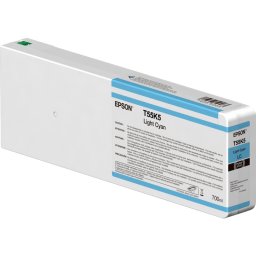 Cartuș de cerneală EPSON C13T55K500 UltraChrome HDX/HD Light Cyan, 700ml