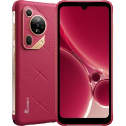 Telefon Fossibot F112 Pro, 5G, 6.88 120Hz, Dimensity 6300, 20GB RAM, 256GB, NFC, 7150mAh, Android 14, Red