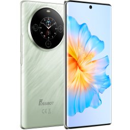 Telefon Fossibot S3 Pro, 4G, Dual Display 6.67 AMOLED + 1.09 , Helio G85, 20GB RAM, 128GB, NFC, 5000mAh, Android 14, Green