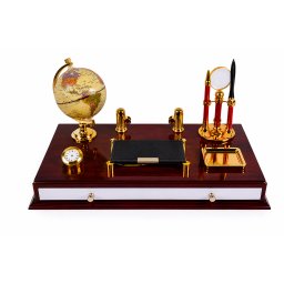Set de birou elegant pentru barbati Business Desk Luxury Organizer , cadou premium