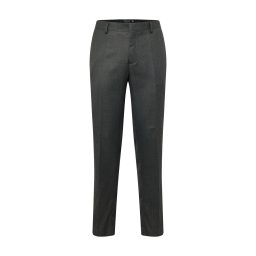 BURTON MENSWEAR LONDON Pantaloni cu dungă gri metalic