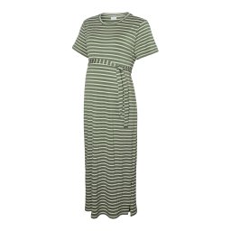 MAMALICIOUS Rochie 'MLAmila' oliv / alb