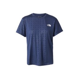 THE NORTH FACE Tricou funcțional 'FLEX' bleumarin / albastru fumuriu / alb