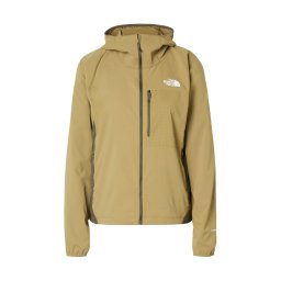 THE NORTH FACE Geacă outdoor 'LIGHTRANGE' gri taupe / verde închis / alb