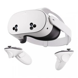 Meta Oculus Quest 3S VR Heeadset 128GB (UK) - Alb + adaptor PC