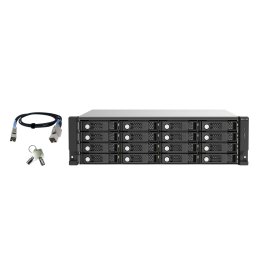 NAS TL-R1620Sep-RP 19" Rackmount 16bay Negru /Gri