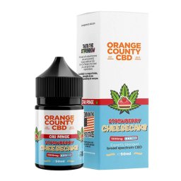 Orange County E-Liquid CBD 3% 1500mg Cali Strawberry Cheesecake 50ml