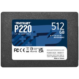 PATRIOT 512GB P220 SATA 3 2.5" P220S512G25