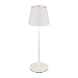 Globo 58488W - Lampă de masă LED 3în1 pentru exterior VANNIE, tactilă, cu reglare a intensității, reîncărcabilă, 3W/5V, IP54, alb