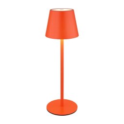Globo 58488R-LED Lampă de masă VANNIE reglabilă, cu control tactil, reîncărcabilă, pentru exterior, 3W/5V IP54 1800mAh roșie