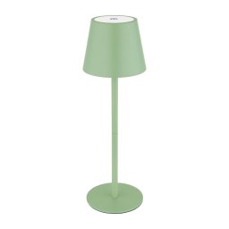 Globo 58488BG-LED Lampă de masă pentru exterior 3-în-1 VANNIE, dimmabilă cu comandă tactilă și reîncărcabilă, 3W/5V IP54 verde