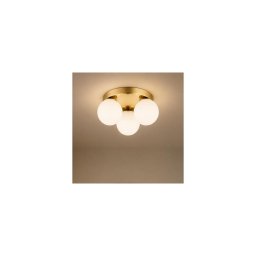 Brilagi - Plafonieră MILO, 3x E27 (max. 60 W), 230 V, Ø 35 cm, aurie